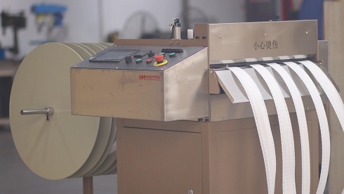 828F Automatic big bag loop cutting and marking machine